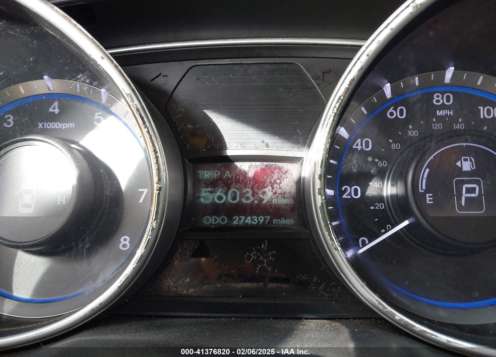 2012 HYUNDAI SONATA GLS VIN: 5NPEB4AC3CH407382