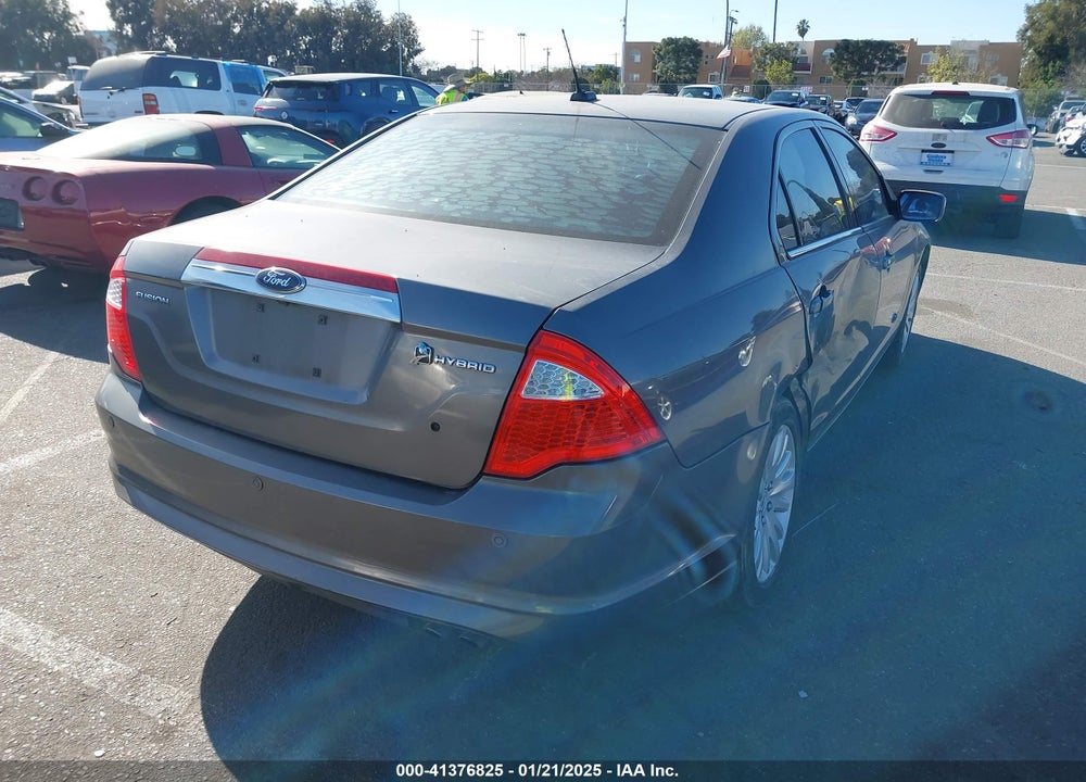 2010 FORD FUSION HYBRID VIN: 3FADP0L31AR172323