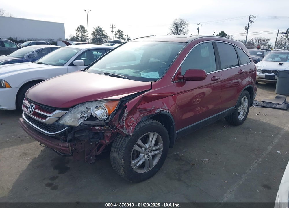 2010 HONDA CR-V EX-L VIN: 5J6RE4H77AL074186