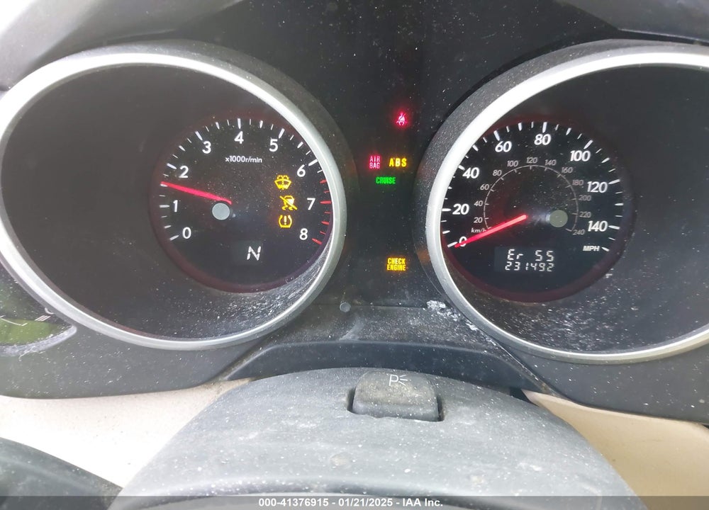 2008 SUBARU TRIBECA VIN: 4S4WX93D784418743