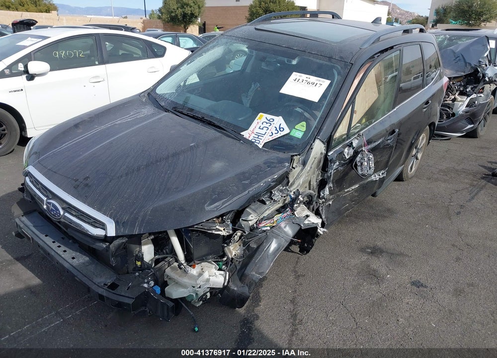 2018 SUBARU FORESTER 2.5I LIMITED VIN: JF2SJARC9JH466877