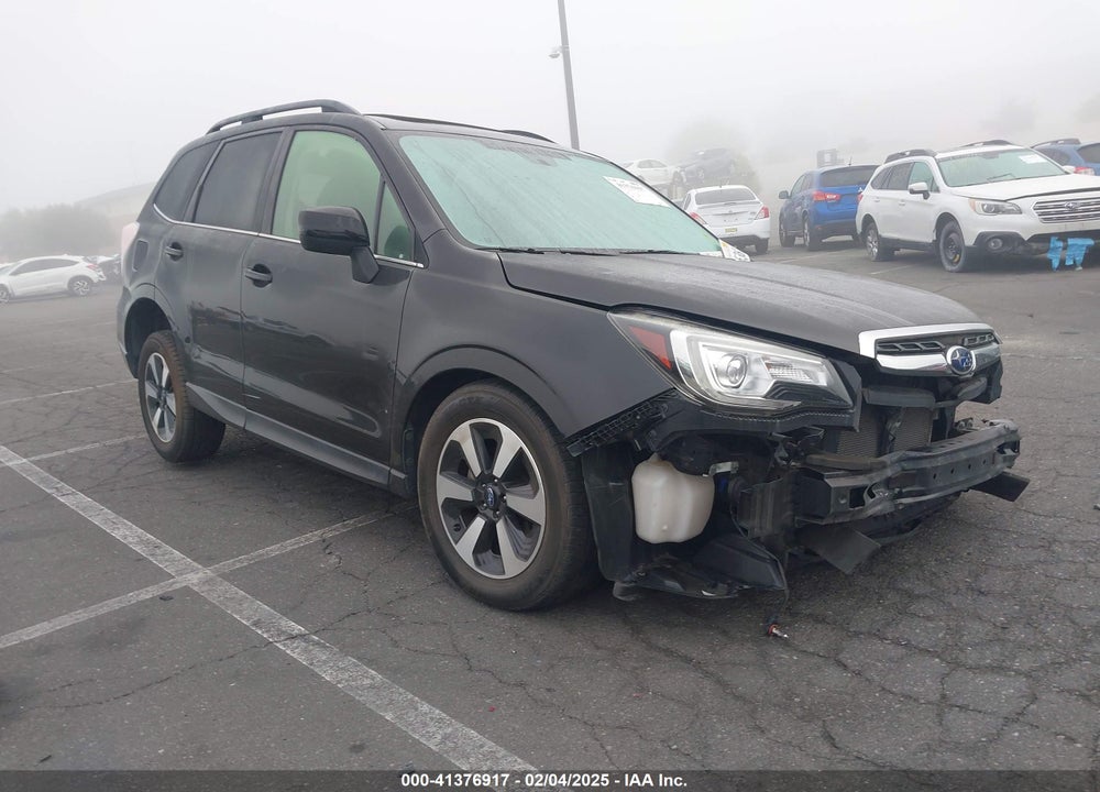 2018 SUBARU FORESTER 2.5I LIMITED VIN: JF2SJARC9JH466877