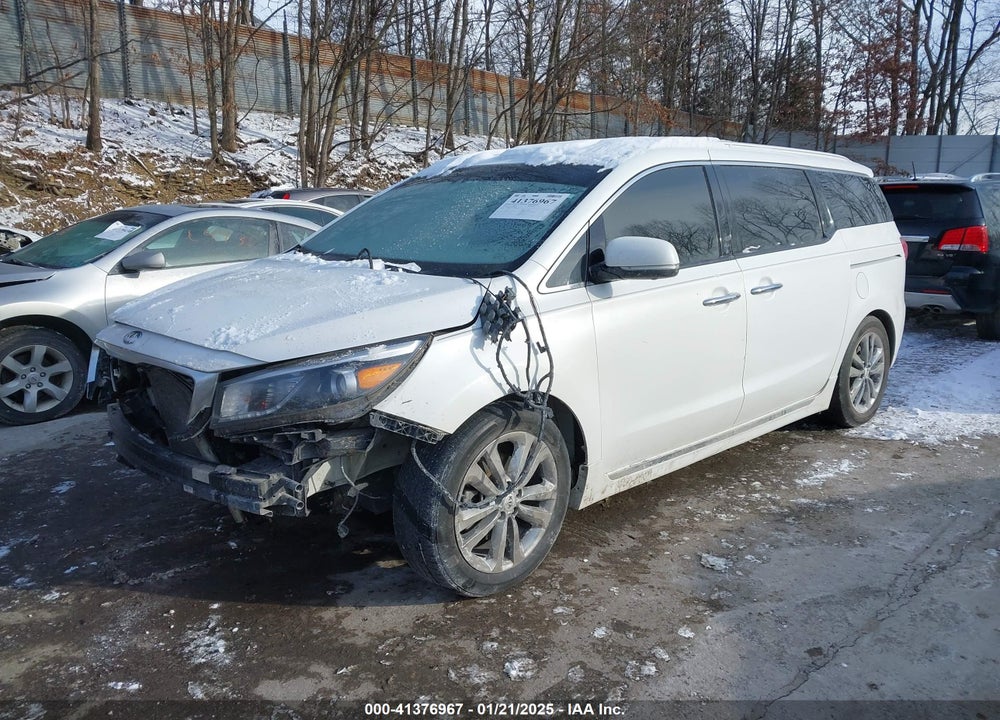 2018 KIA SEDONA SX LIMITED VIN: KNDME5C13J6394046