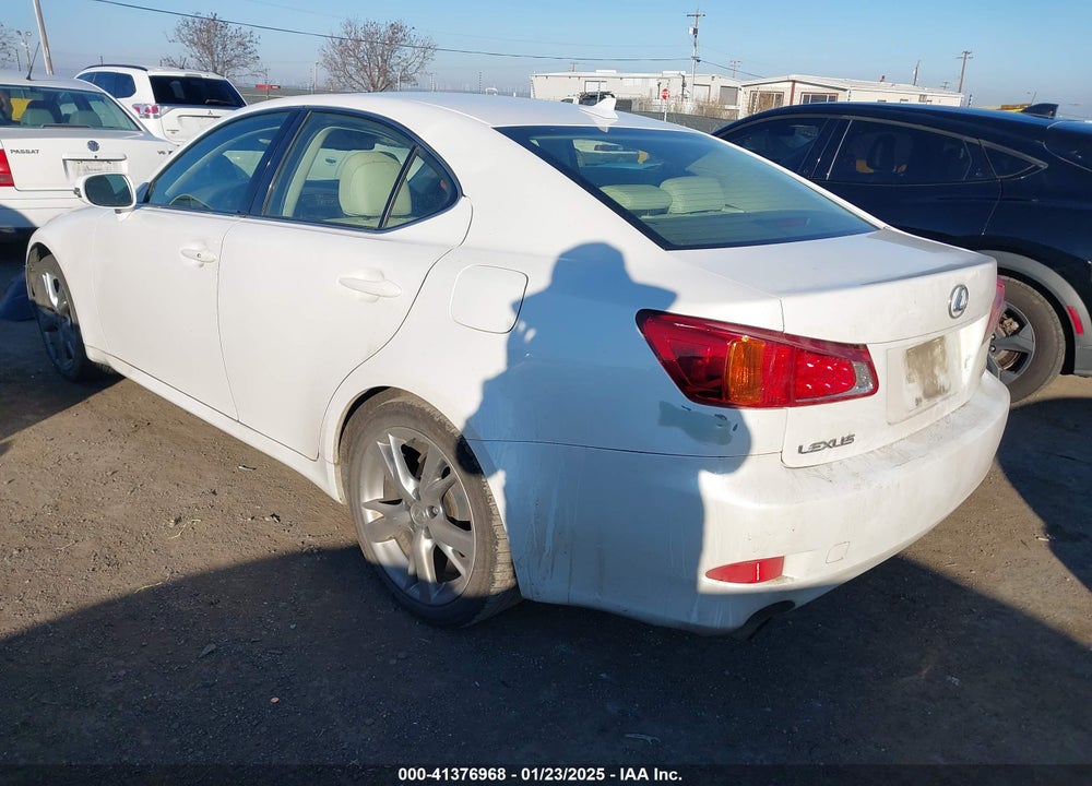 2009 LEXUS IS 350 VIN: JTHBE262X95023363