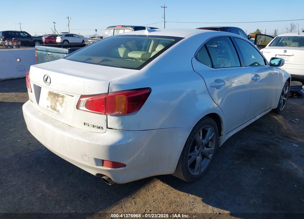 2009 LEXUS IS 350 VIN: JTHBE262X95023363