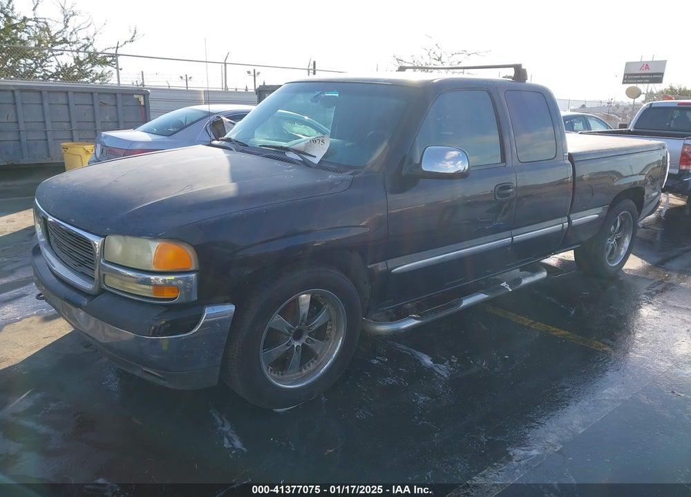 2002 GMC SIERRA 1500 SLE VIN: 2GTEC19T721342326