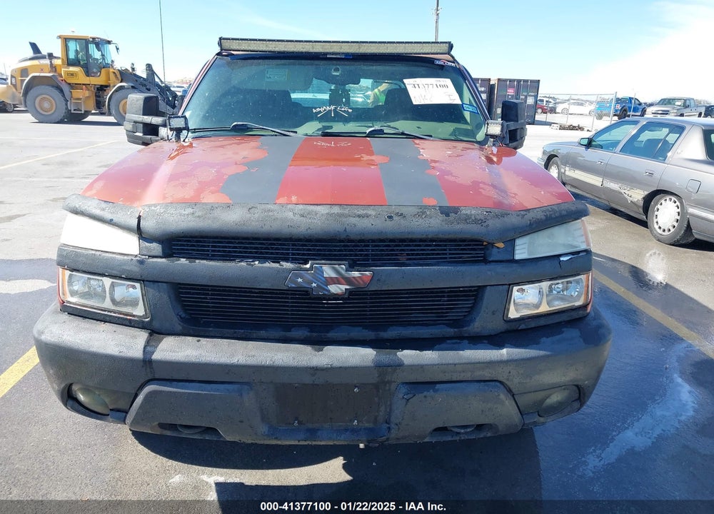 2003 CHEVROLET AVALANCHE 1500 VIN: 3GNEC13T03G144874