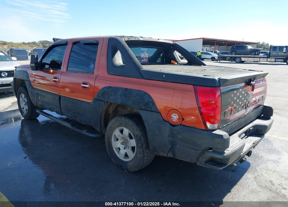2003 CHEVROLET AVALANCHE 1500 VIN: 3GNEC13T03G144874