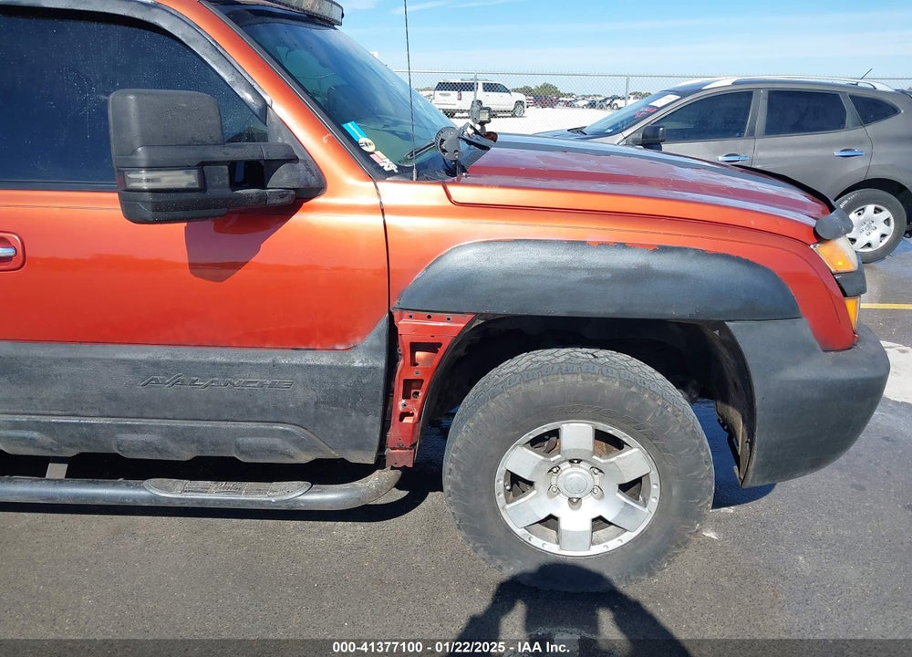 2003 CHEVROLET AVALANCHE 1500 VIN: 3GNEC13T03G144874