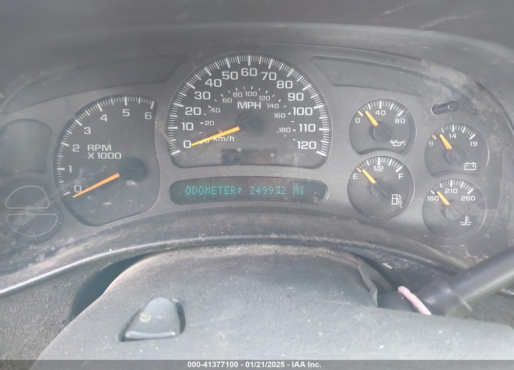 2003 CHEVROLET AVALANCHE 1500 VIN: 3GNEC13T03G144874