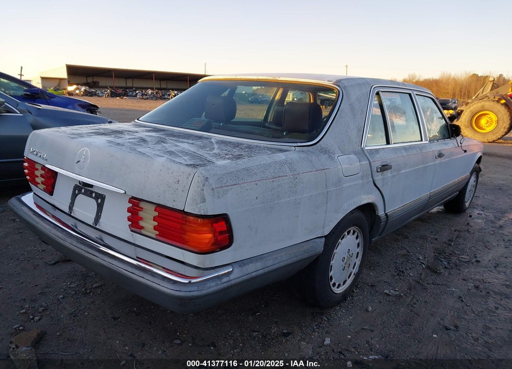 1987 MERCEDES-BENZ 420 VIN: WDBCA35D6HA349322