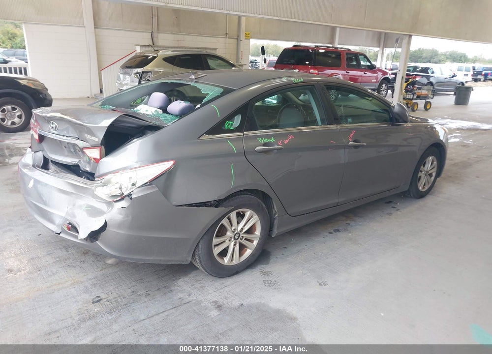 2013 HYUNDAI SONATA VIN: 5NPEB4AC6DH766937
