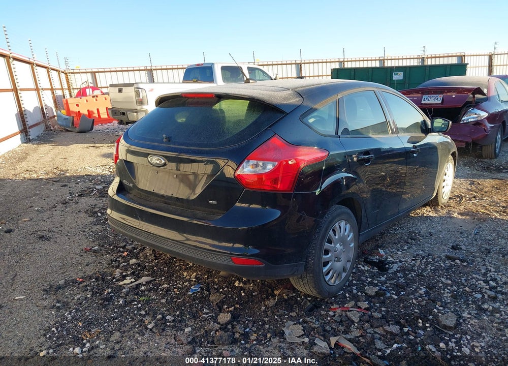 2012 FORD FOCUS VIN: 1FAHP3K27CL250052