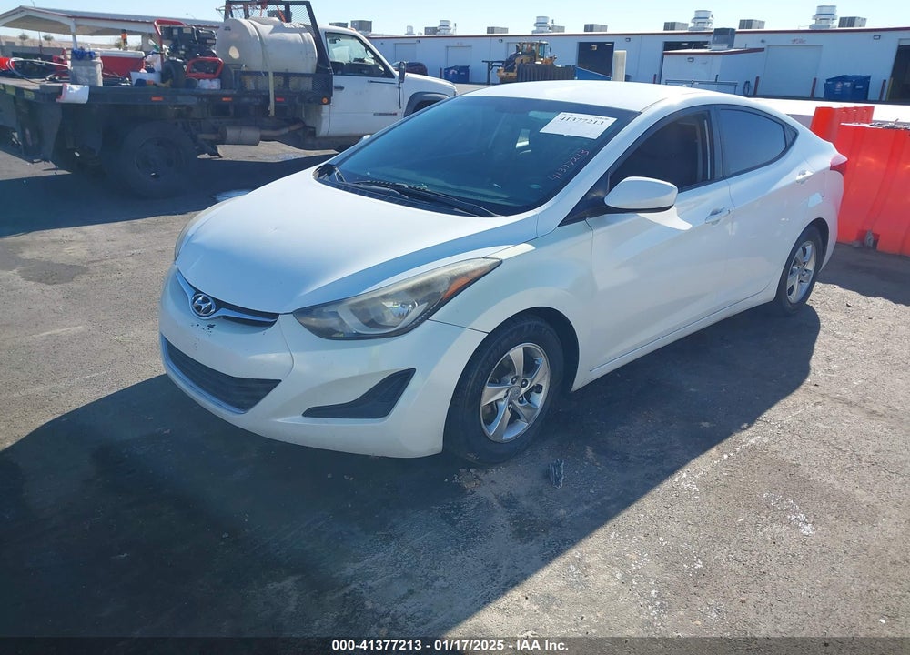 2014 HYUNDAI ELANTRA SE VIN: 5NPDH4AE3EH516648