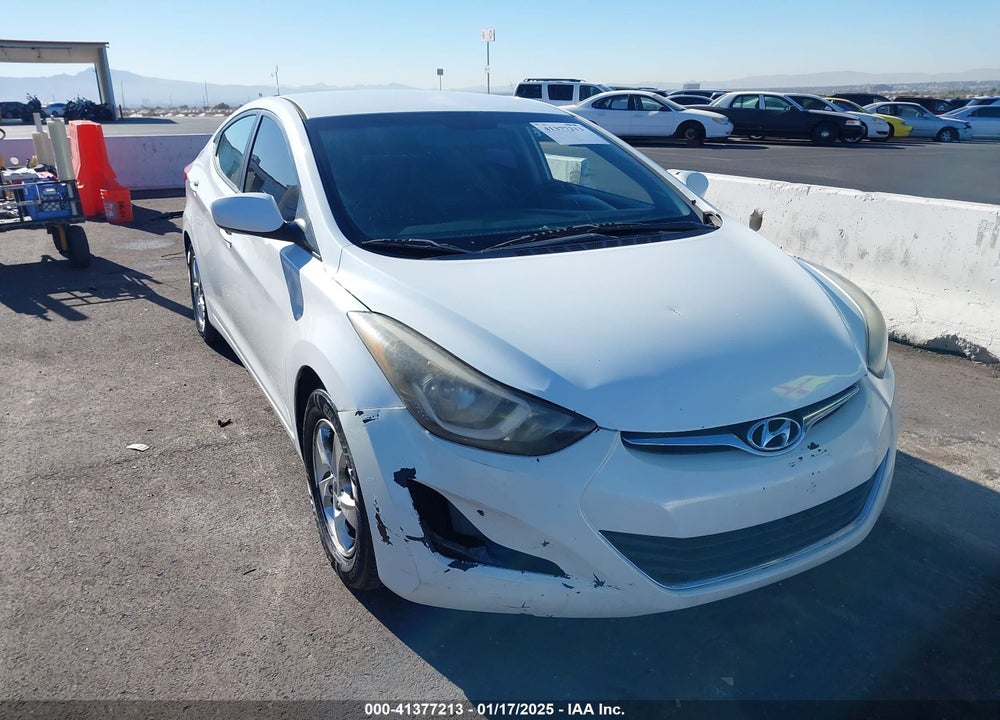 2014 HYUNDAI ELANTRA SE VIN: 5NPDH4AE3EH516648