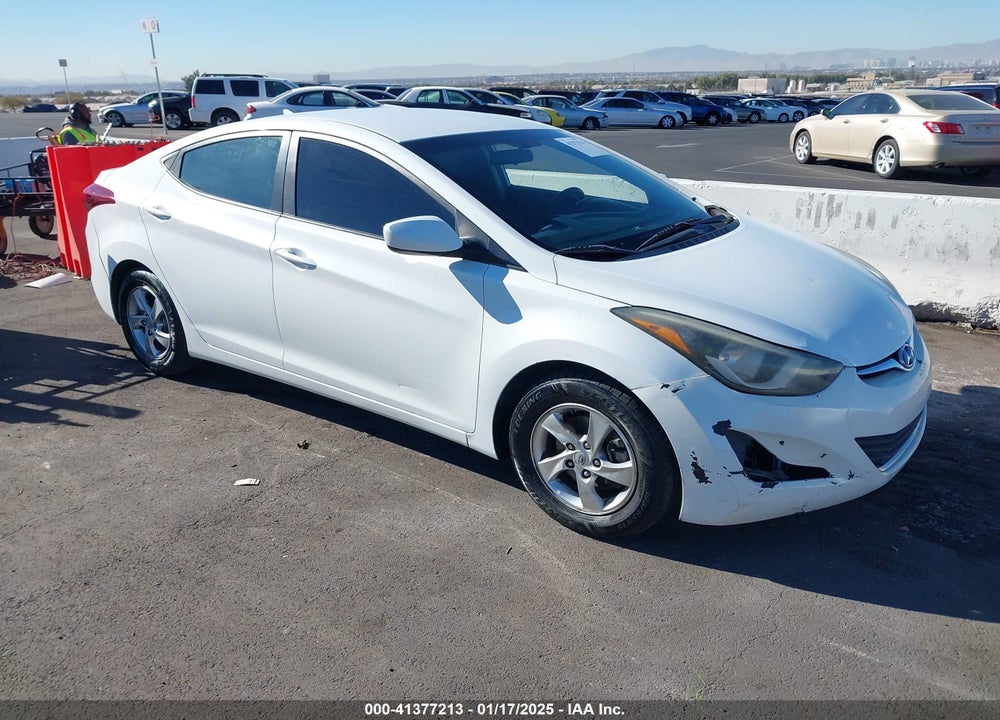 2014 HYUNDAI ELANTRA SE VIN: 5NPDH4AE3EH516648