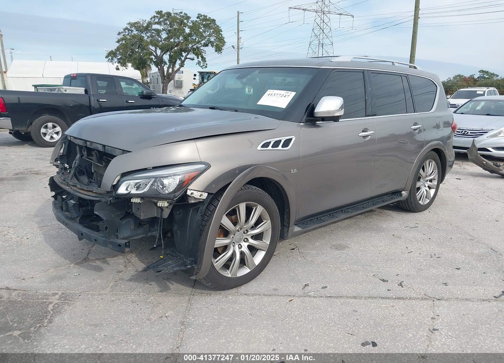 2016 INFINITI QX80 LIMITED VIN: JN8AZ2NE4G9125670