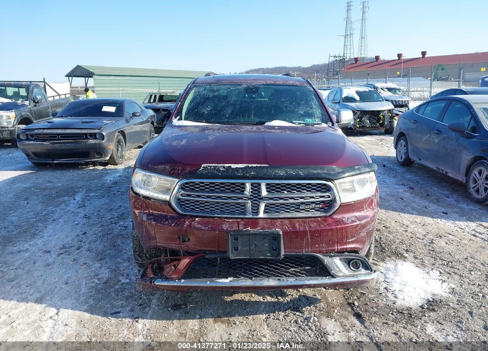 2016 DODGE DURANGO CITADEL VIN: 1C4RDJEG7GC347311