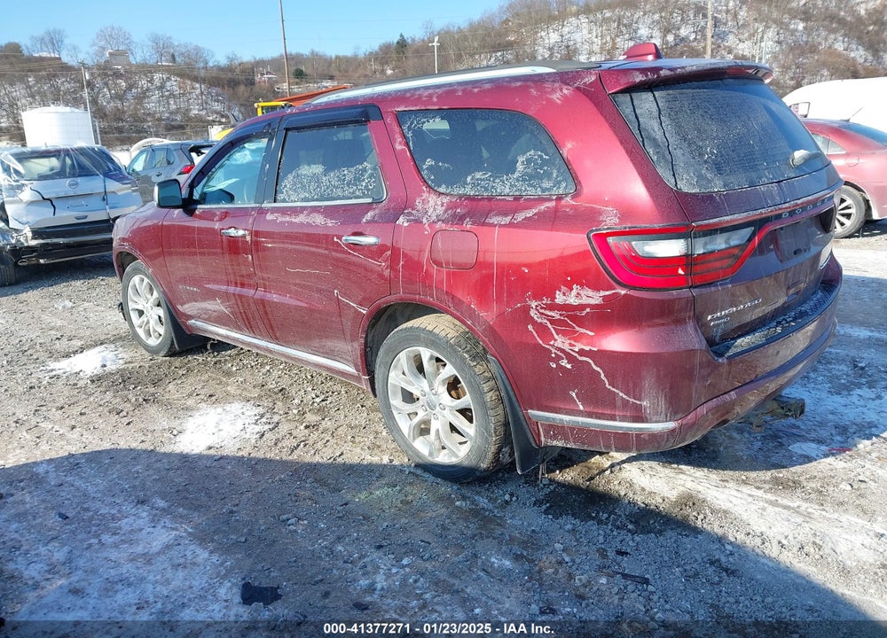 2016 DODGE DURANGO CITADEL VIN: 1C4RDJEG7GC347311