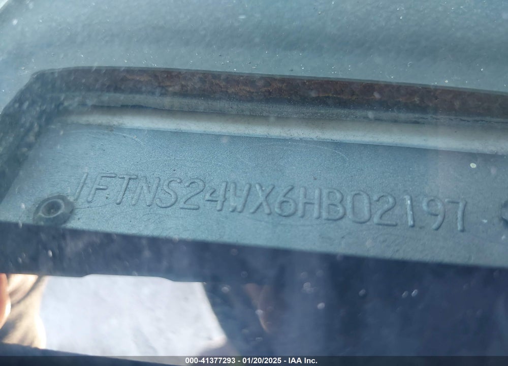 2006 FORD E-250 COMMERCIAL/RECREATIONAL VIN: 1FTNS24WX6HB02197