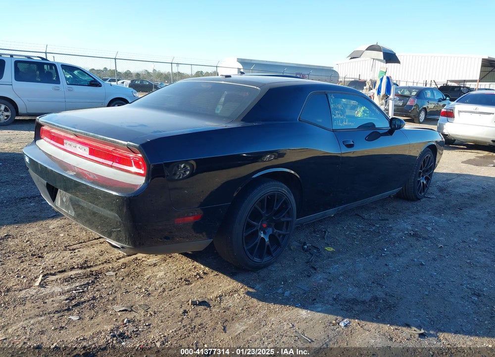 2012 DODGE CHALLENGER VIN: 2C3CDYAG4CH259784