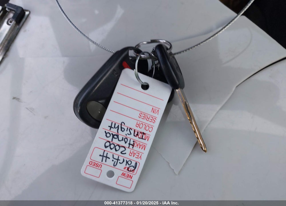 2000 HONDA INSIGHT VIN: JHMZE1354YT004101