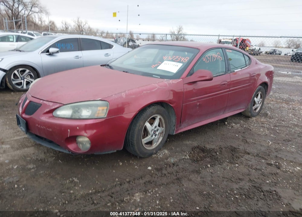2004 PONTIAC GRAND PRIX VIN: 2G2WP522041148195