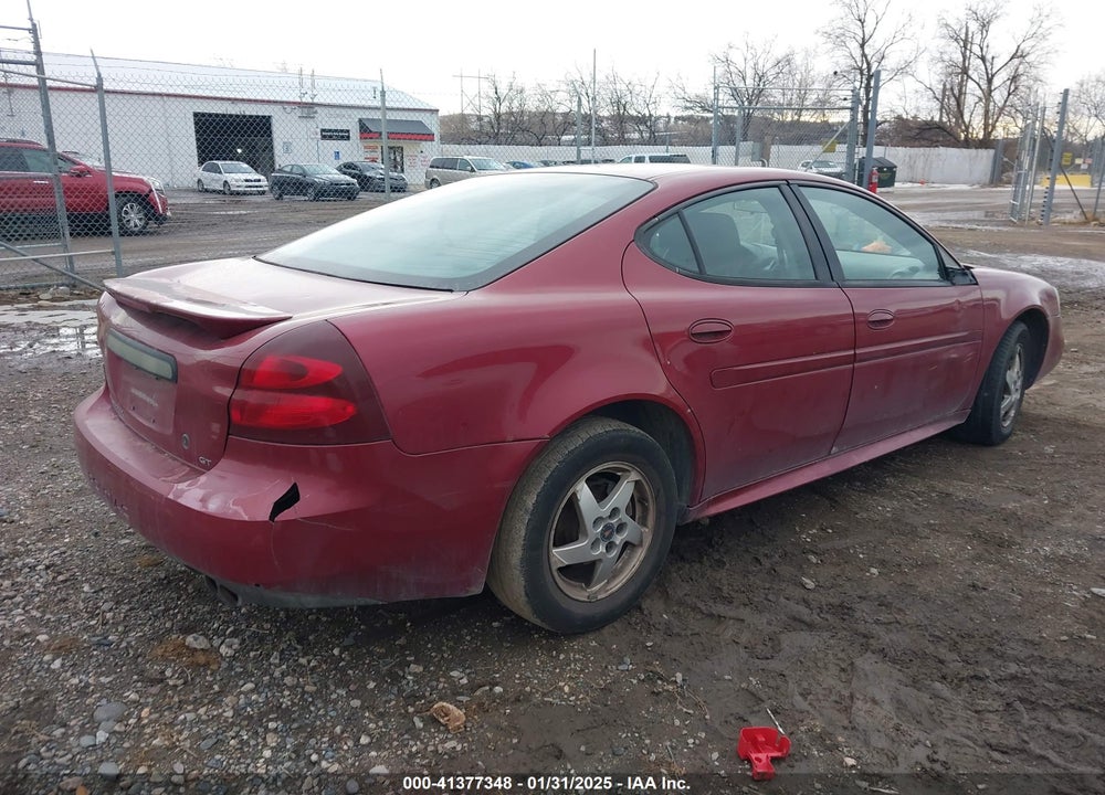 2004 PONTIAC GRAND PRIX VIN: 2G2WP522041148195