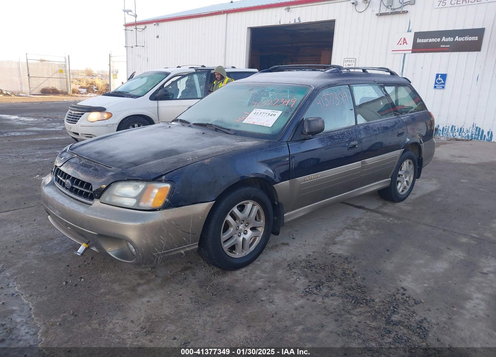2003 SUBARU OUTBACK VIN: 4S3BH675537644000