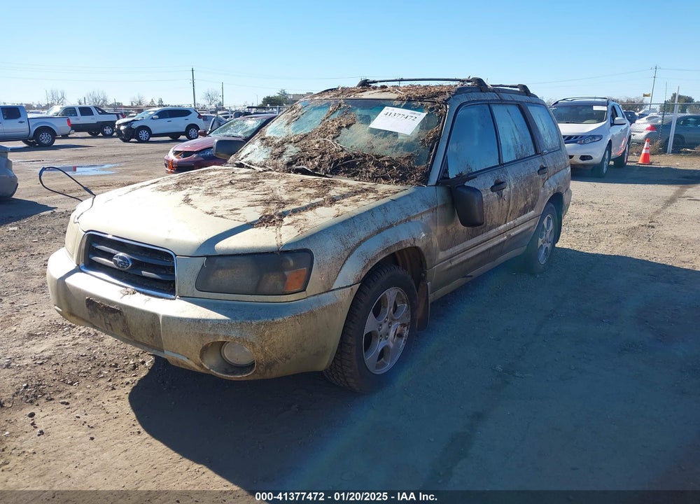 2004 SUBARU FORESTER 2.5XS VIN: JF1SG65684H714671