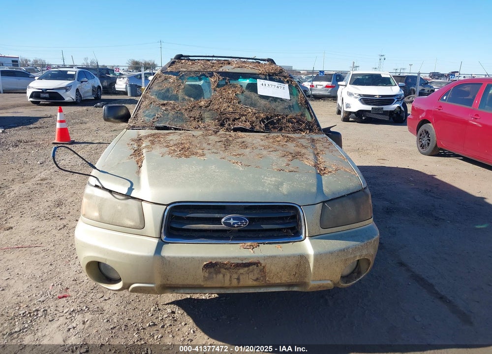 2004 SUBARU FORESTER 2.5XS VIN: JF1SG65684H714671