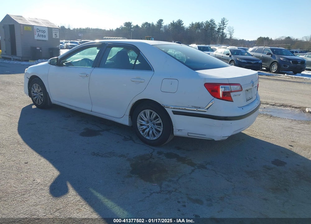 2012 TOYOTA CAMRY L VIN: 4T1BF1FK5CU616114