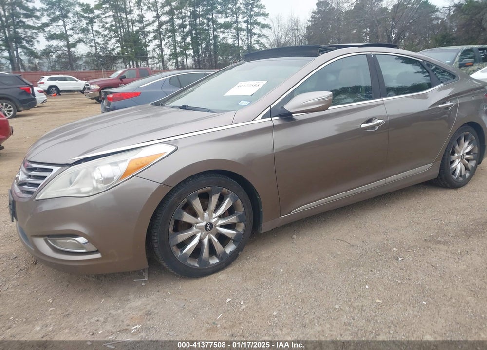 2013 HYUNDAI AZERA VIN: KMHFH4JG4DA225751