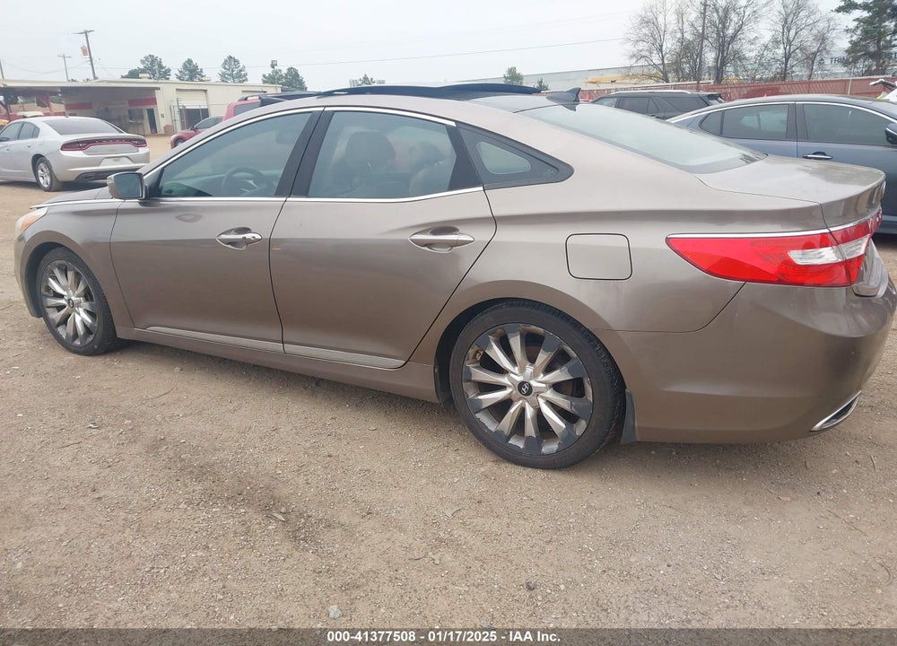 2013 HYUNDAI AZERA VIN: KMHFH4JG4DA225751