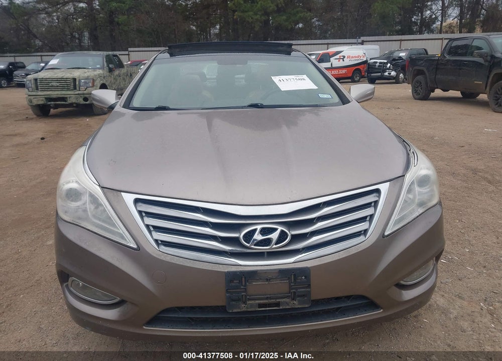 2013 HYUNDAI AZERA VIN: KMHFH4JG4DA225751