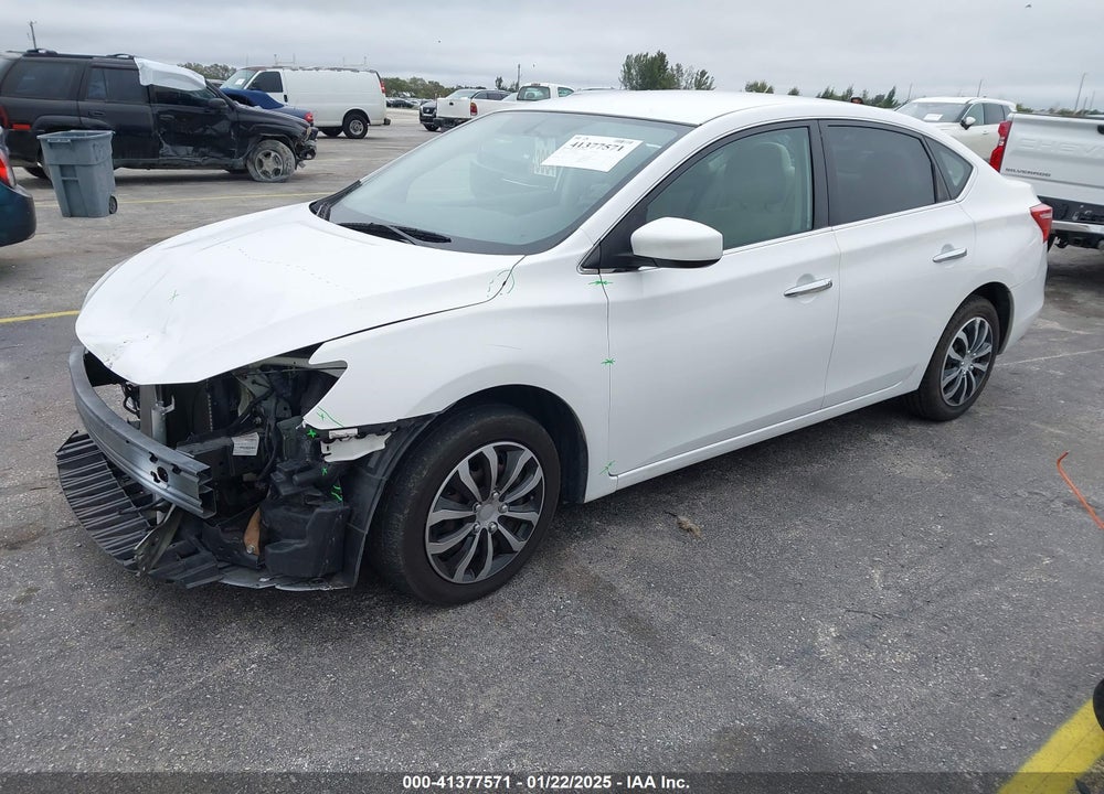2017 NISSAN SENTRA VIN: 3N1AB7APXHY291808