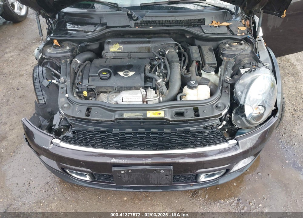 2013 MINI CONVERTIBLE COOPER S VIN: WMWZP3C54DT297304