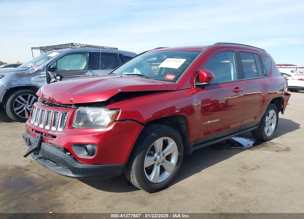 2016 JEEP COMPASS LATITUDE VIN: 1C4NJCEA1GD636628
