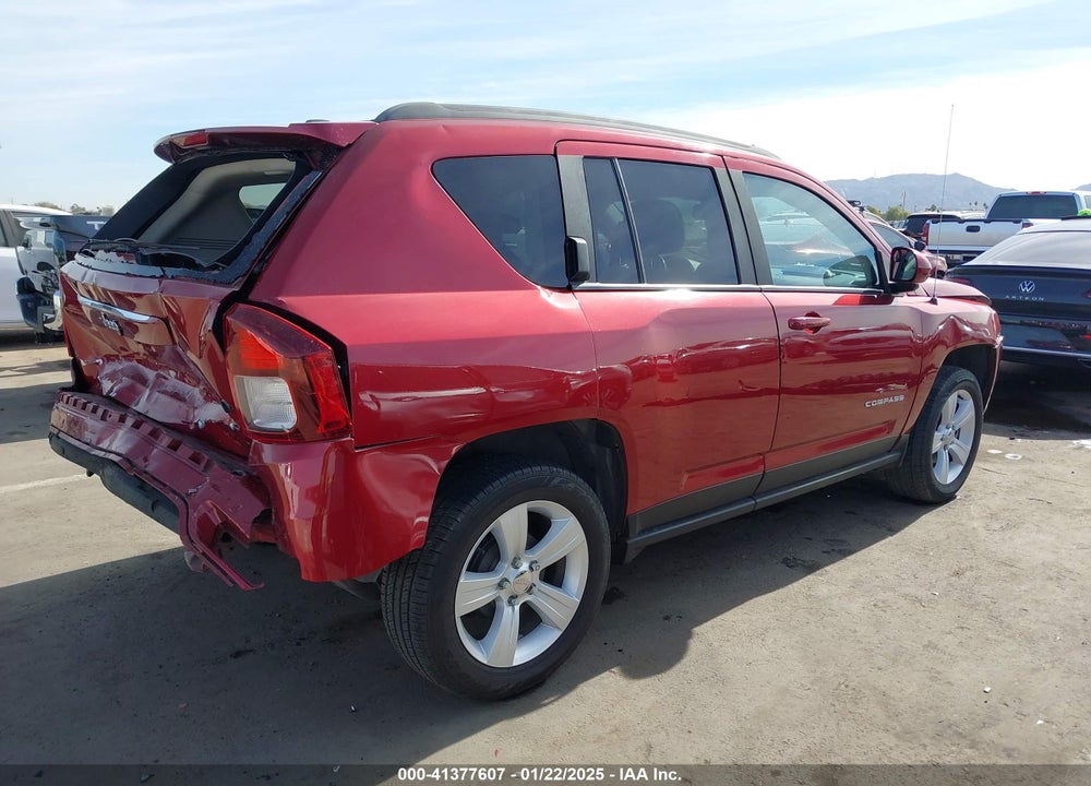2016 JEEP COMPASS LATITUDE VIN: 1C4NJCEA1GD636628