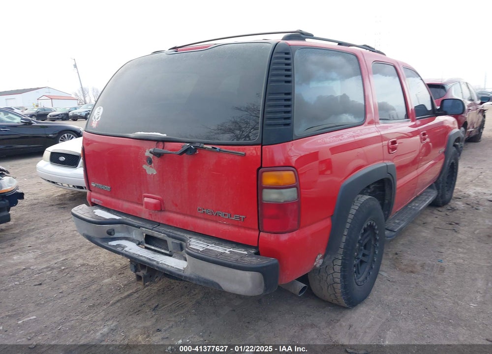 2002 CHEVROLET TAHOE LT VIN: 1GNEK13Z62J253747