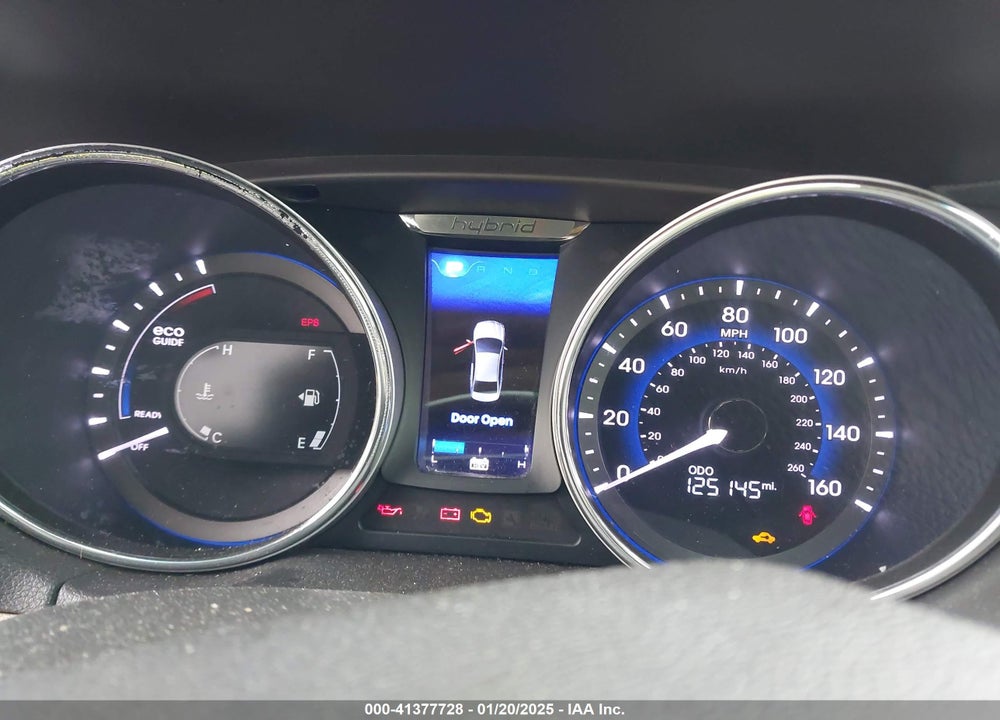 2012 HYUNDAI SONATA HYBRID VIN: KMHEC4A45CA057567
