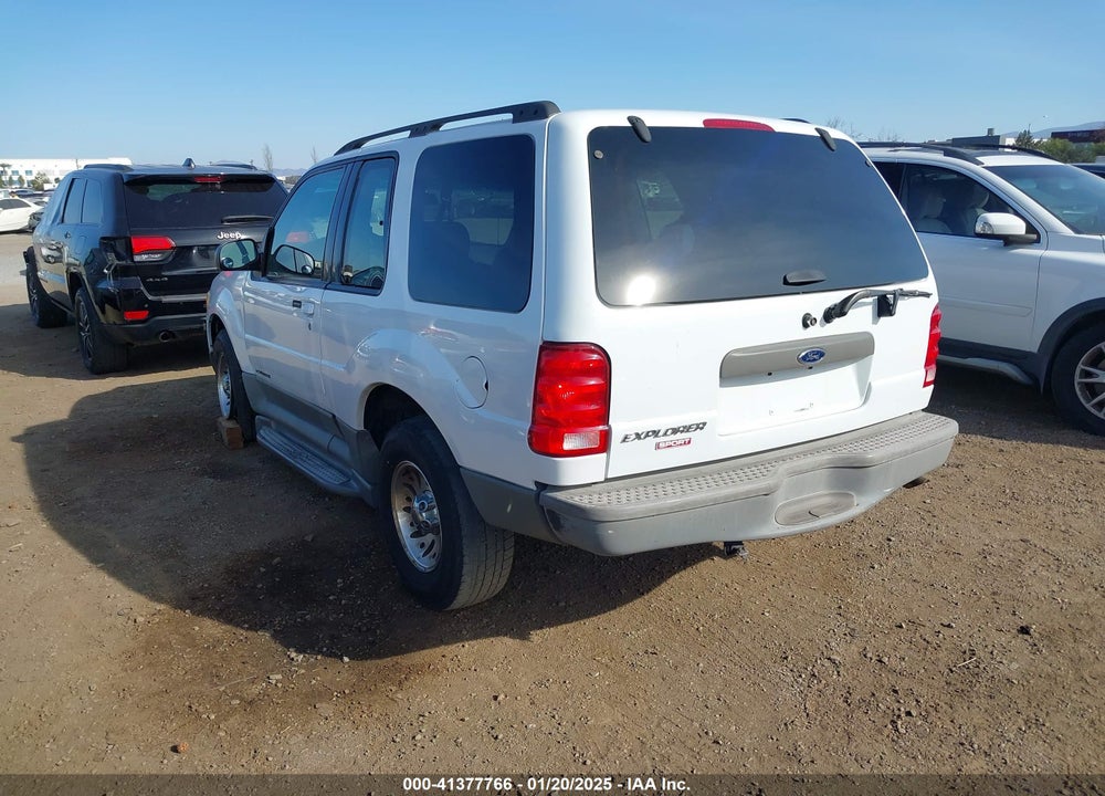 2001 FORD EXPLORER SPORT VIN: 1FMYU60E31UA55876