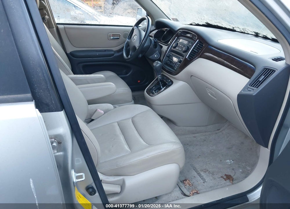 2001 TOYOTA HIGHLANDER V6 VIN: JTEHF21A710026922