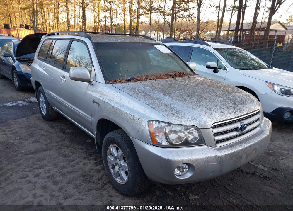 2001 TOYOTA HIGHLANDER V6 VIN: JTEHF21A710026922