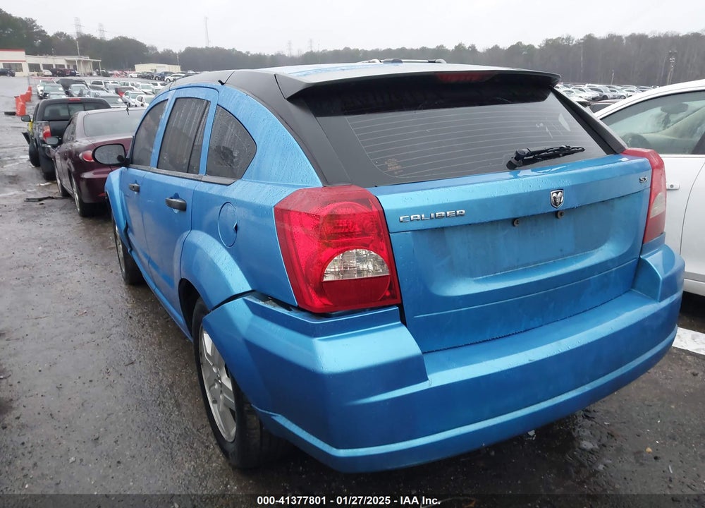 2008 DODGE CALIBER VIN: 1B3HB48B08D671362