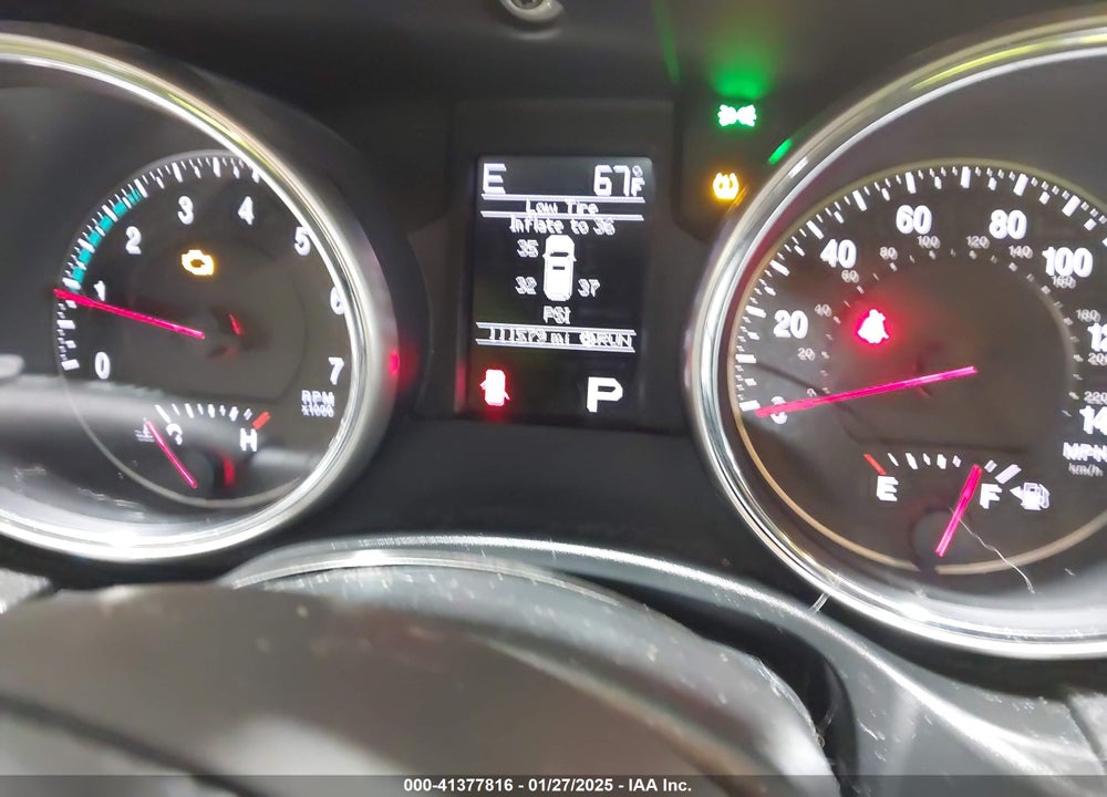 2013 JEEP GRAND CHEROKEE LAREDO/ALTITUDE VIN: 1C4RJFATXDC586484