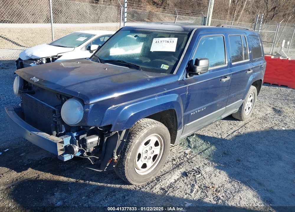 2013 JEEP PATRIOT SPORT VIN: 1C4NJPBA5DD213316