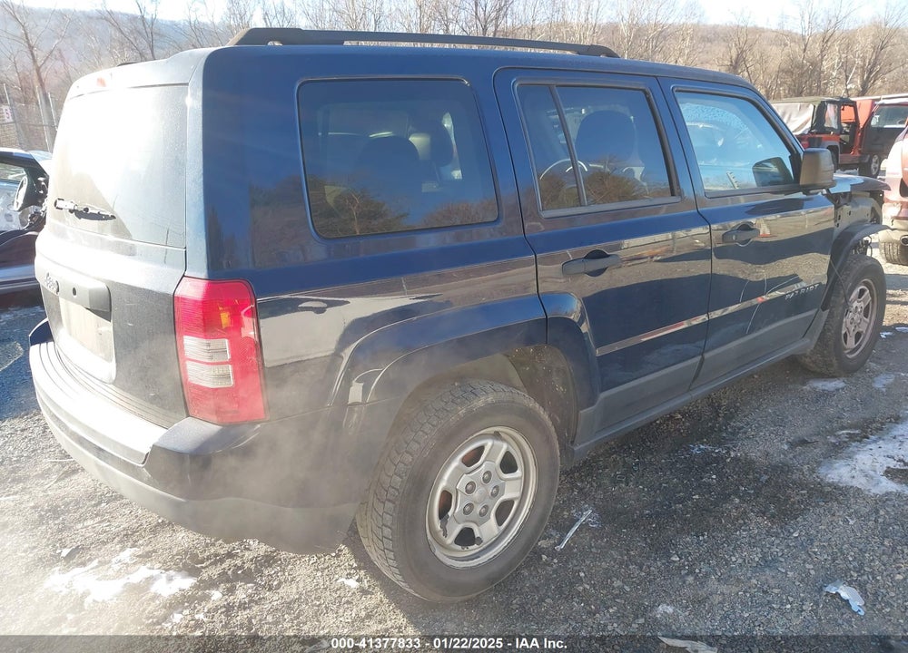2013 JEEP PATRIOT SPORT VIN: 1C4NJPBA5DD213316