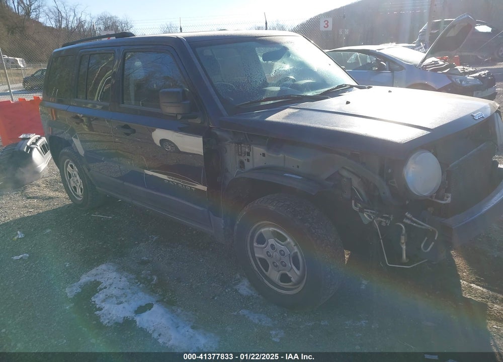 2013 JEEP PATRIOT SPORT VIN: 1C4NJPBA5DD213316