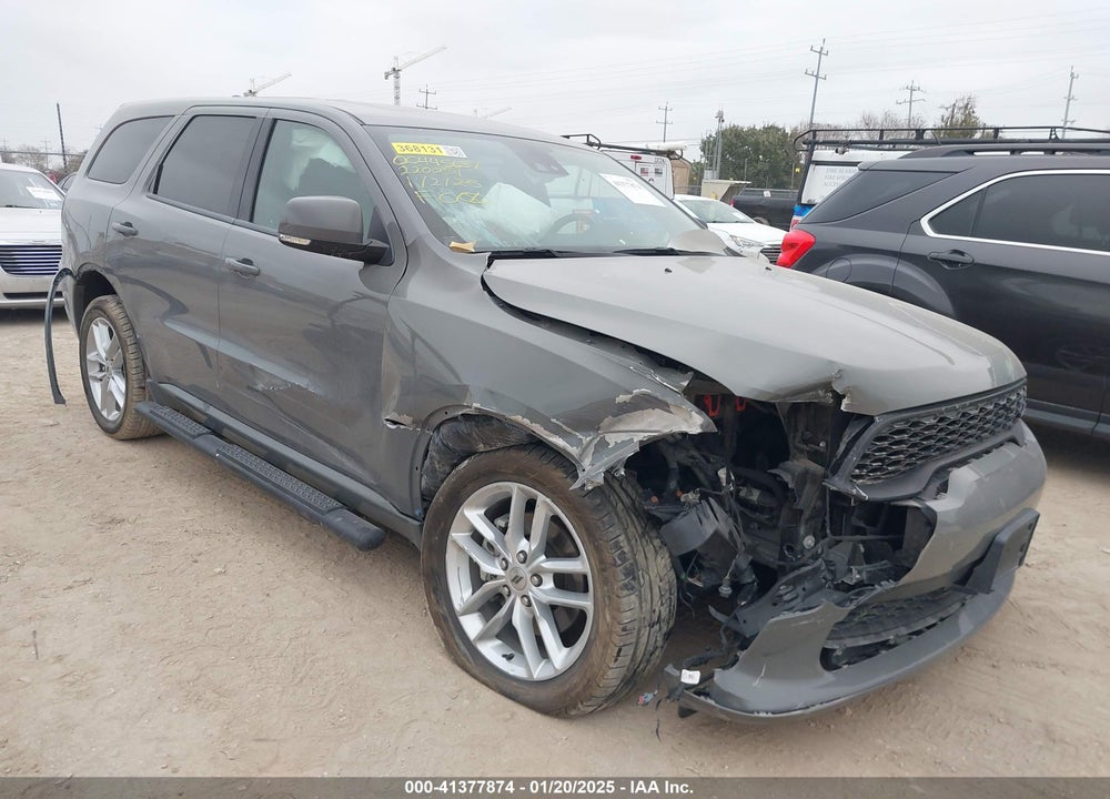 2022 DODGE DURANGO GT PLUS AWD VIN: 1C4RDJDGXNC220051